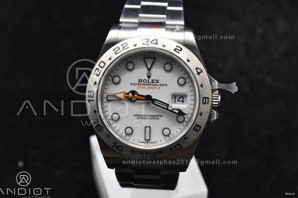 II Black GMF 226570 Edition Explorer Best Dial 42mm VR3285 Bracelet 1:1 CHS 904L White On SS 0206